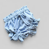 Blue gray bloomers